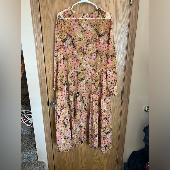 Women’s plus 2x long flowy cardigan duster - Picture 6 of 6